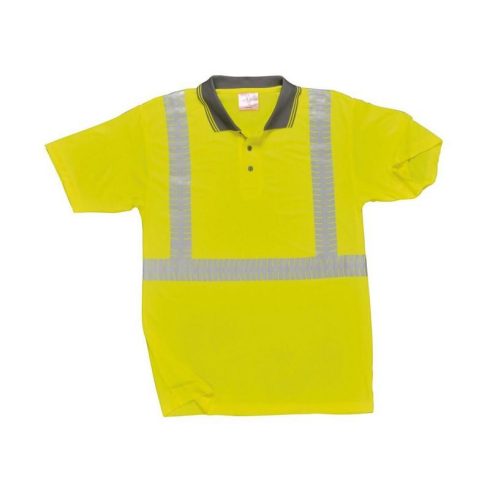 S377 - Hi-Vis Superior teniszpóló - sárga