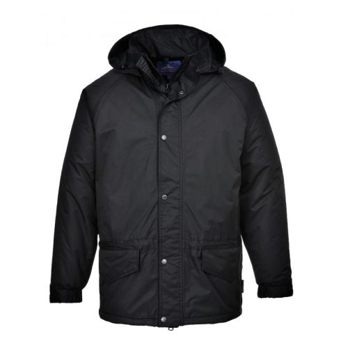 S530 - Arbroath lélegző polár béléses kabát - fekete