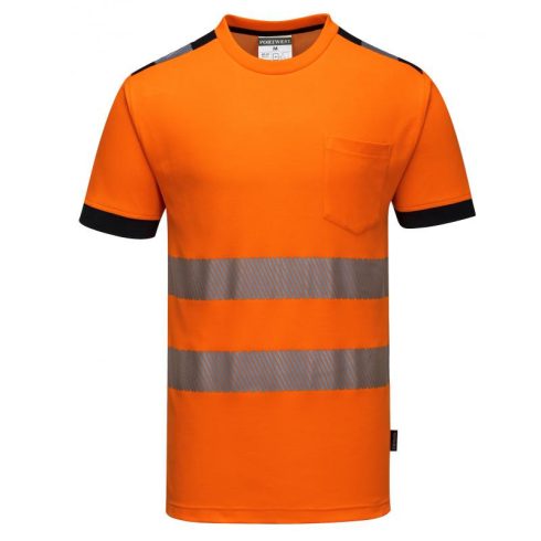 T181 -  Jól láthatósági Vision póló - narancs
