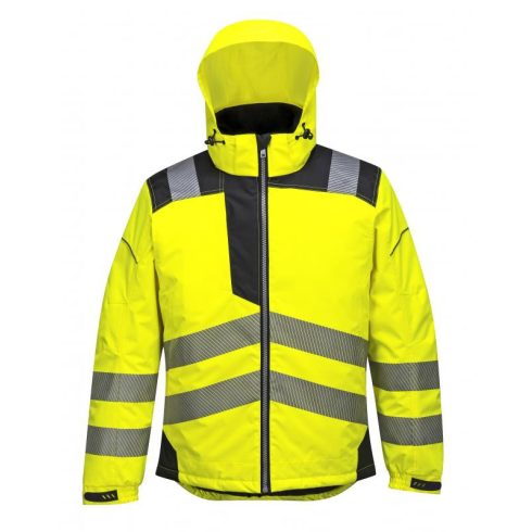 T400 - Vision Hi-Vis télikabát - sárga / fekete