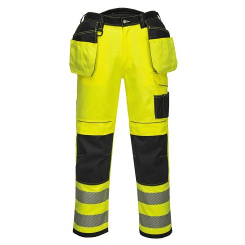 T501 - PW3 Hi-Vis Holster nadrág - sárga/fekete