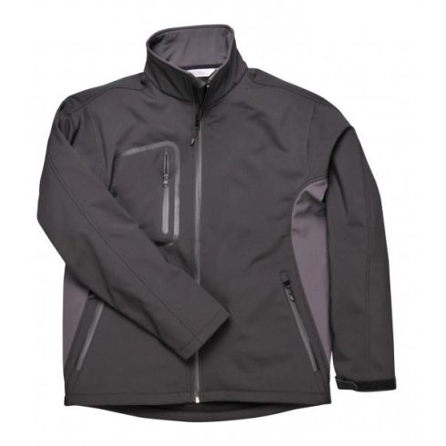 TK52 - Duo Softshell dzseki - fekete