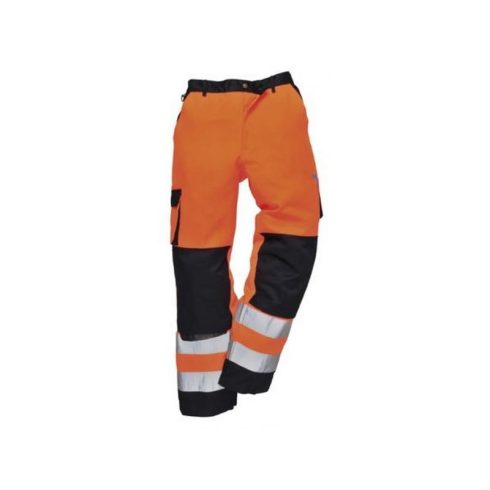 TX51 - Texo Hi-Vis derekasnadrág - narancs / tengerész