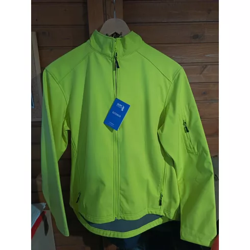 GISS800 HAMME UNISEX SOFTSHELL KABÁT, citrom sárga, 2XL